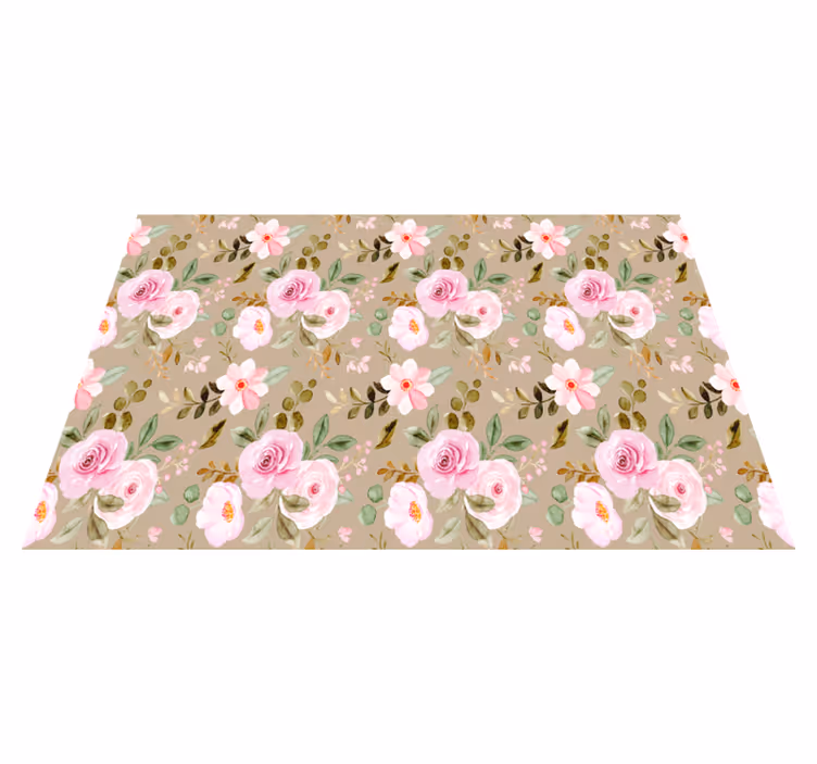 Naproane original aranjament cu motive botanice - TenStickers