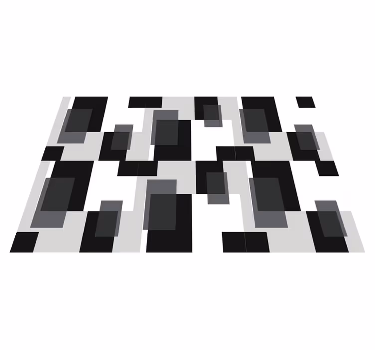 Naproane modern cu motiv geometric contemporan - TenStickers