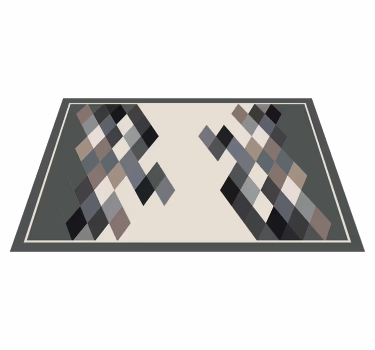 Naproane modern suprafață cu model geometric - TenStickers