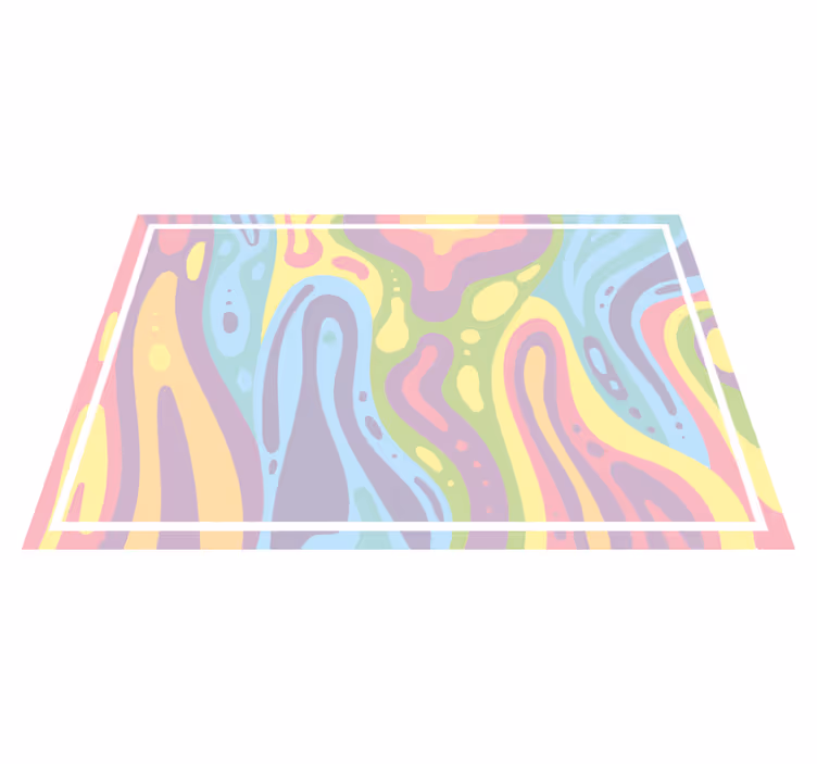 Naproane de textură valuri abstracte colorate - TenStickers