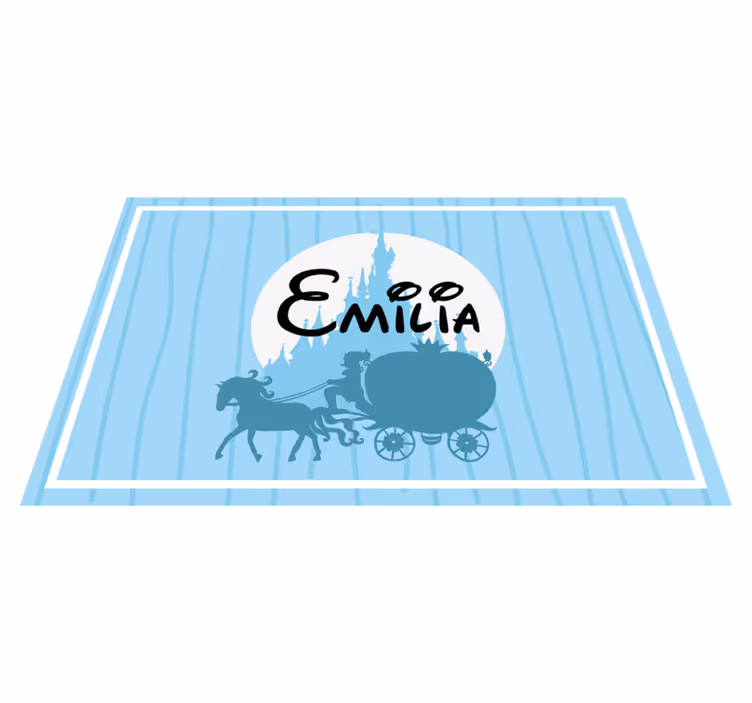 Naproane pentru copii căruță trasă de cai - TenStickers