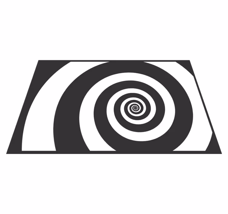 Naproane de textură efect optic spiralat - TenStickers