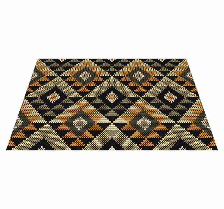 Naproane de textură cu motiv geometric chic - TenStickers