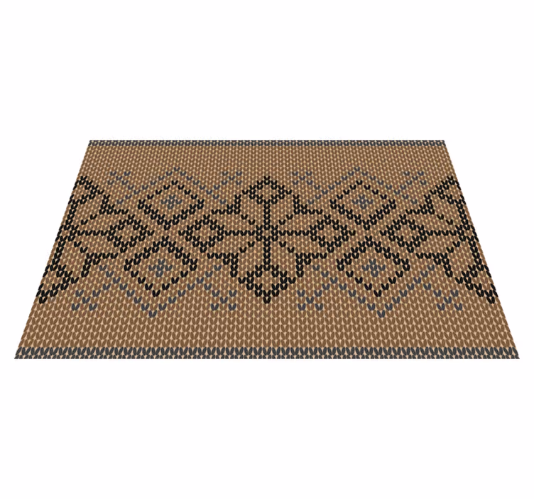 Naproane de textură cu model geometric contrastant - TenStickers