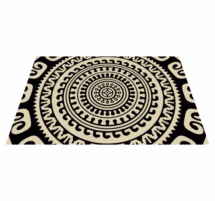 Naproane de textură forme cu model circular - TenStickers