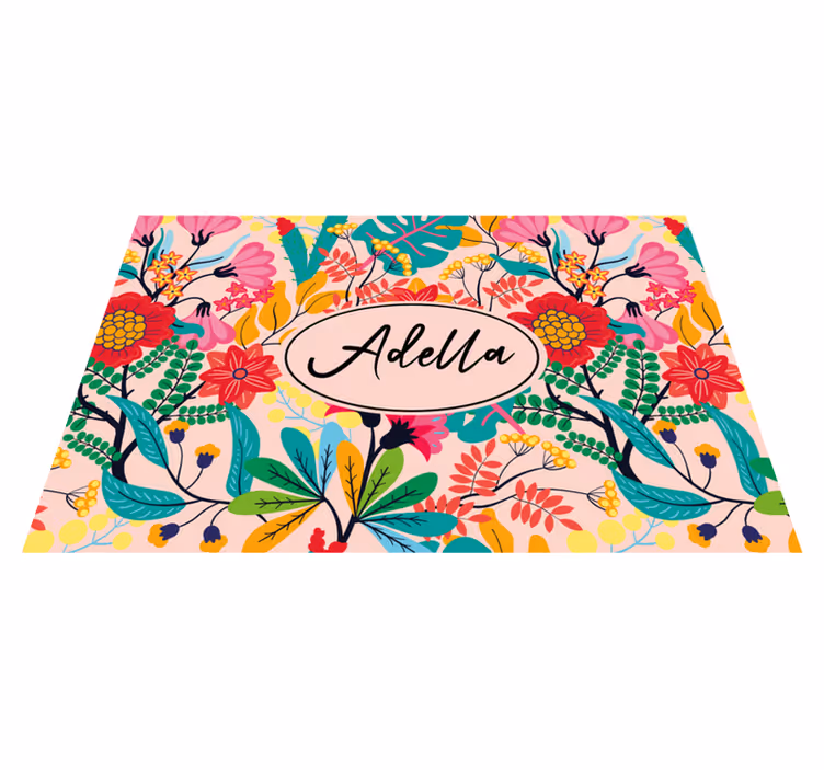 Culori vintage flori rogojini personalizate - TenStickers