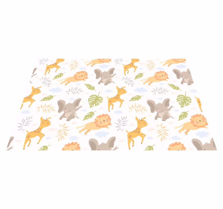 Naproane pentru copii cu motive adorabile de creaturi - TenStickers