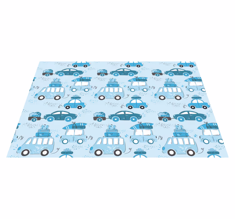Naproane pentru copii mașini cu bagaje - TenStickers