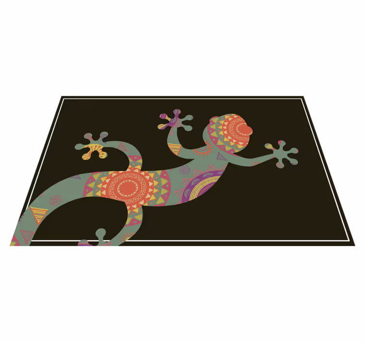 Naproane original cu model de șopârlă colorată - TenStickers