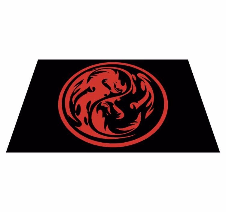 Naproane original cu motiv emblematic de dragon - TenStickers