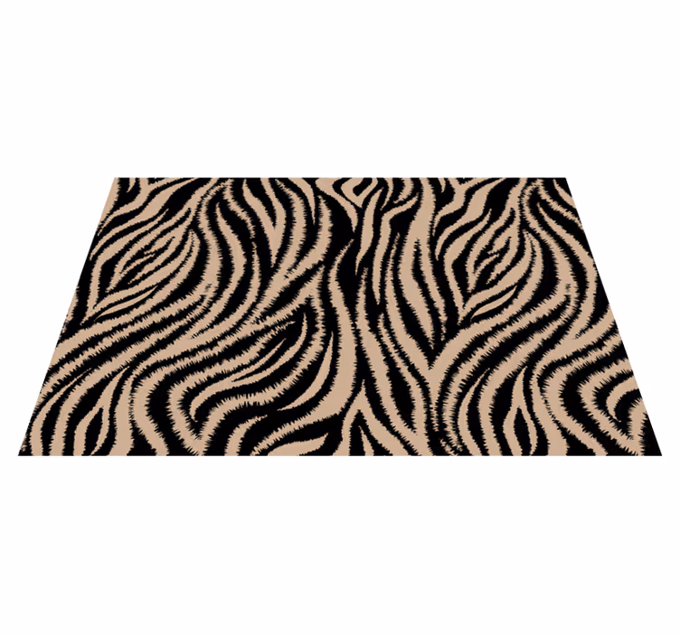 Naproane de textură cu suprafață în dungi zebra - TenStickers