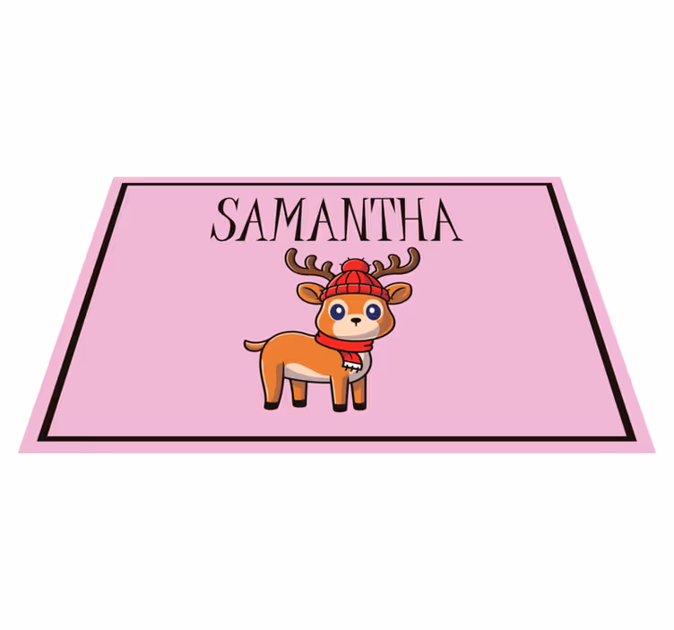 Naproane pentru copii figurina adorabilă de ren - TenStickers