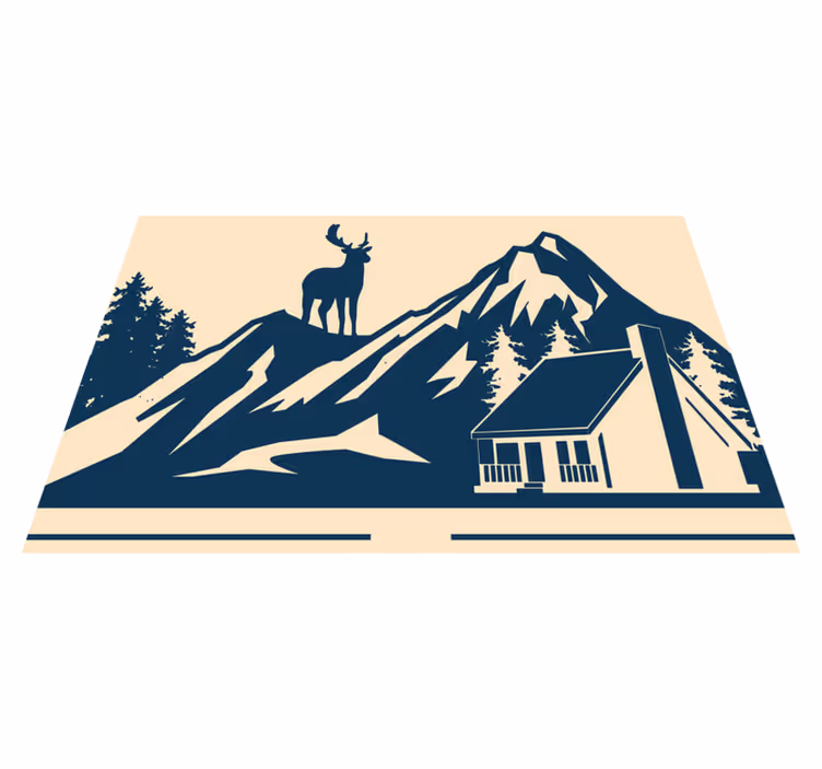 Naproane original peisaj montan grandios - TenStickers