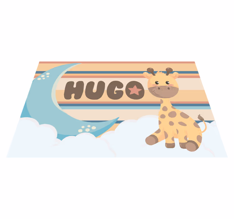 Naproane pentru copii figurina girafă adorabilă - TenStickers