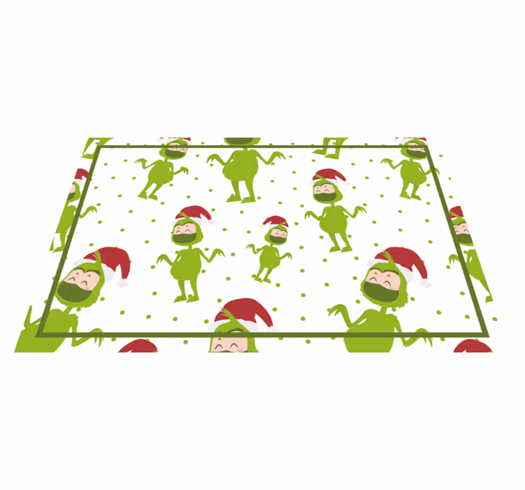 Naproane de crăciun cu personaje grinch vesele - TenStickers