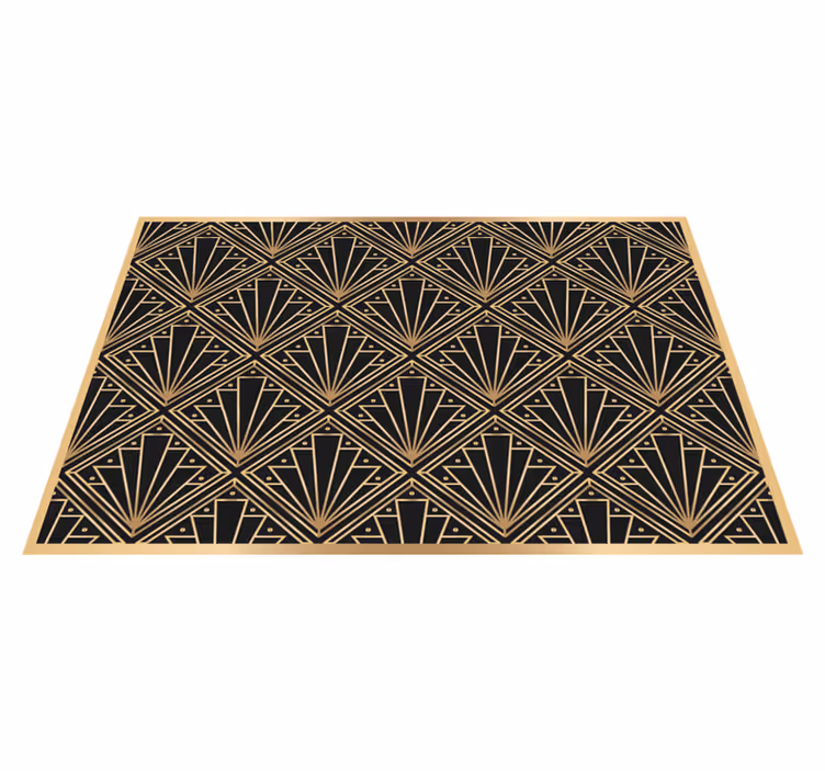 Naproane de textură cu model art deco - TenStickers