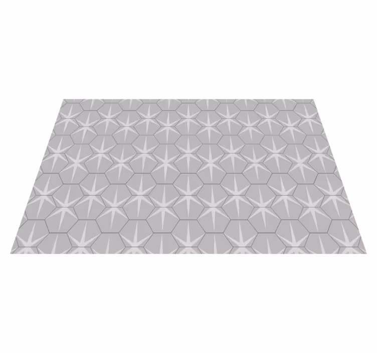 Naproane de textură cu model stea hexagonal - TenStickers