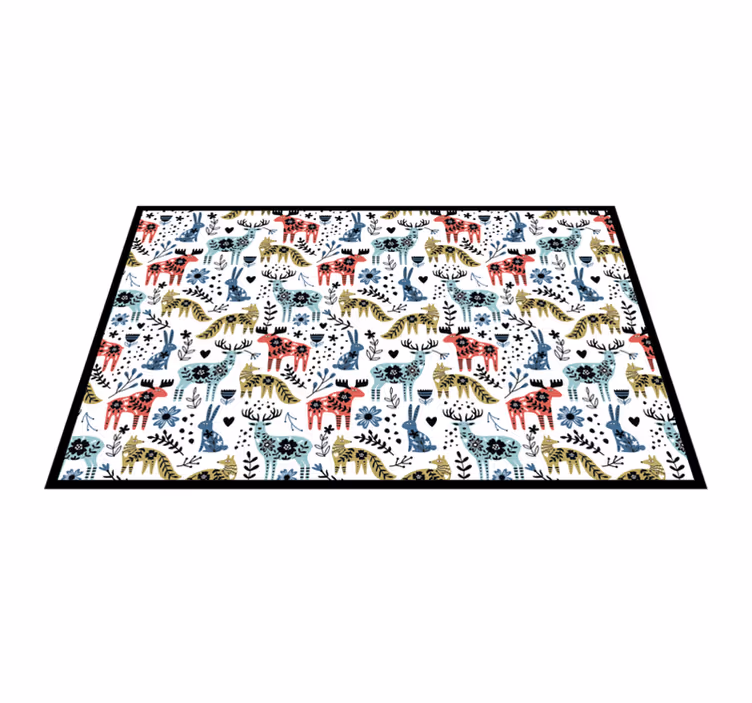 Naproane pentru copii cu model de animale jucăușe - TenStickers