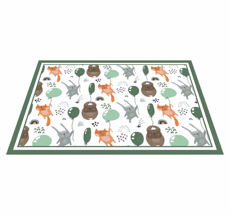 Naproane pentru copii cu modele jucăușe de animale - TenStickers