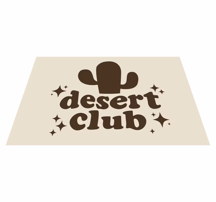 Naproane original design cactus club - TenStickers