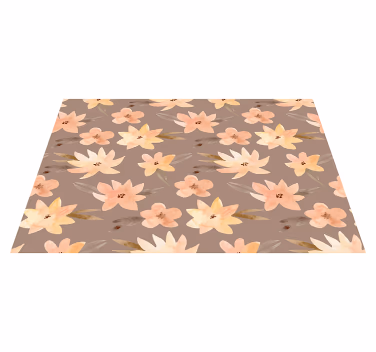 Flori de acuarela culori pastelate servetele - TenStickers