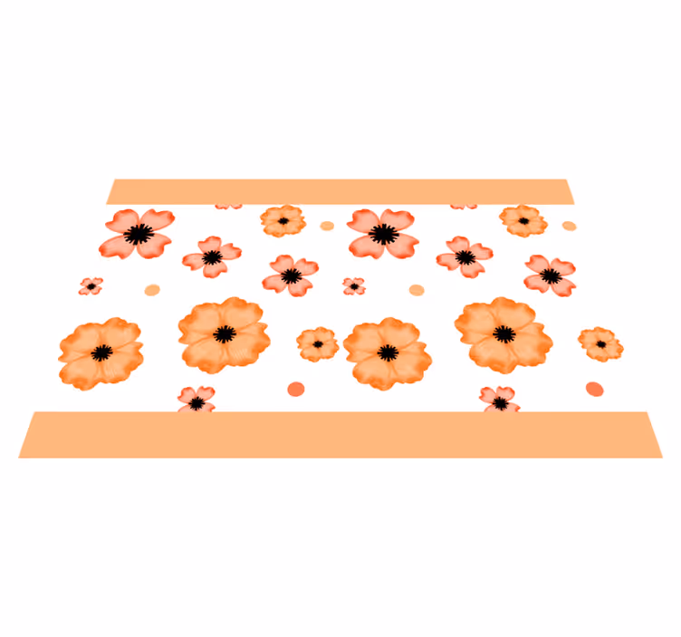 Naproane pentru copii inspirație florală - TenStickers