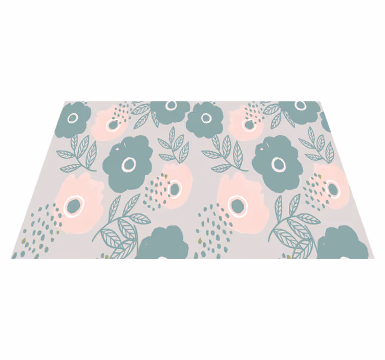 Naproane cu texte fundal floral cu citate - TenStickers