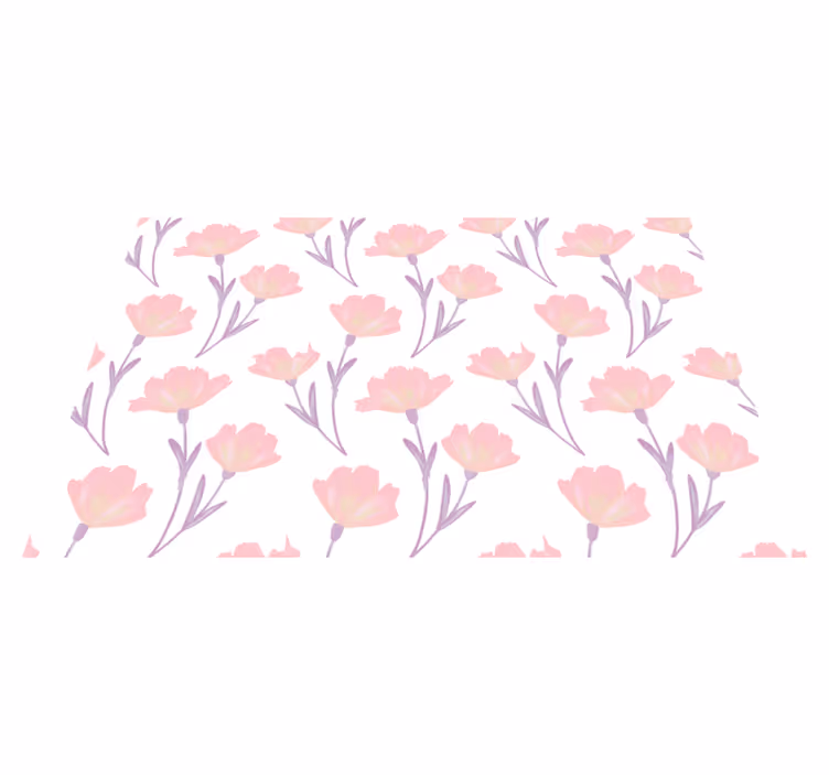 Naproane original concept floral roz - TenStickers