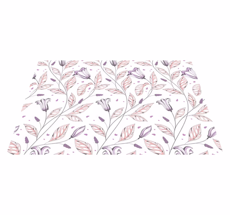 Naproane original cu model floral - TenStickers