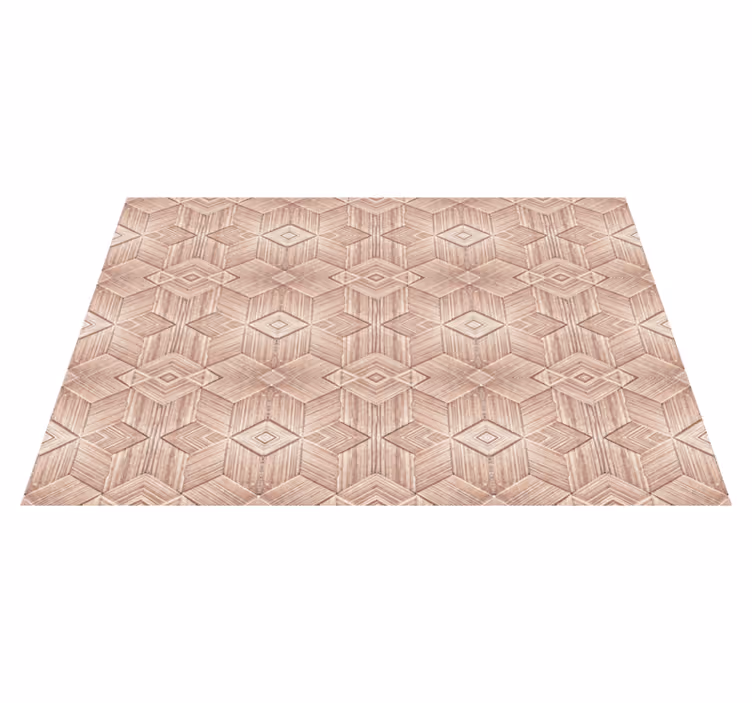 Naproane de textură cu model geometric din lemn - TenStickers
