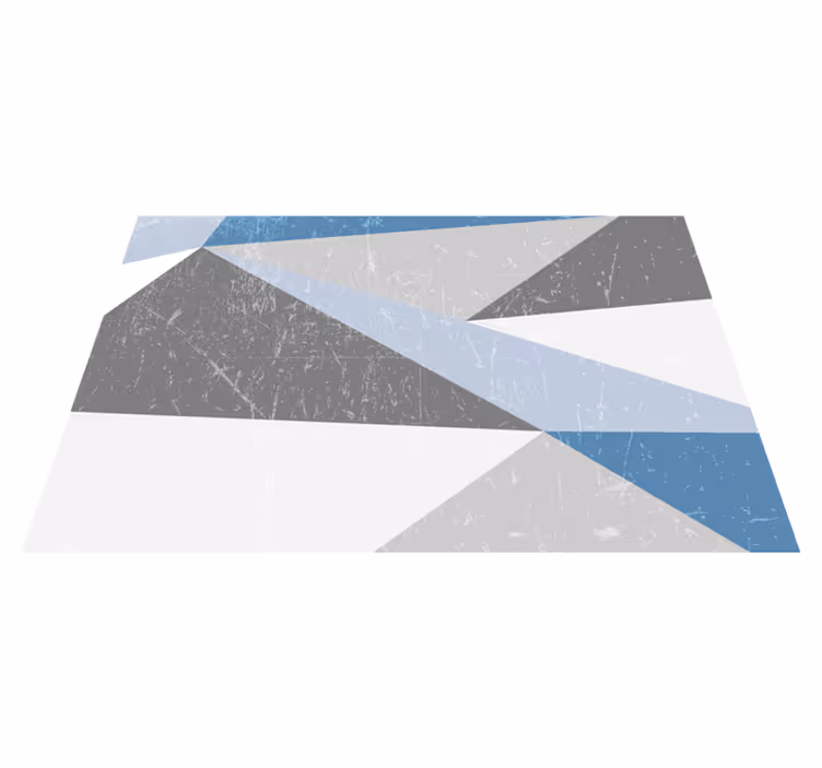Naproane modern cu modele geometrice unghiulare - TenStickers