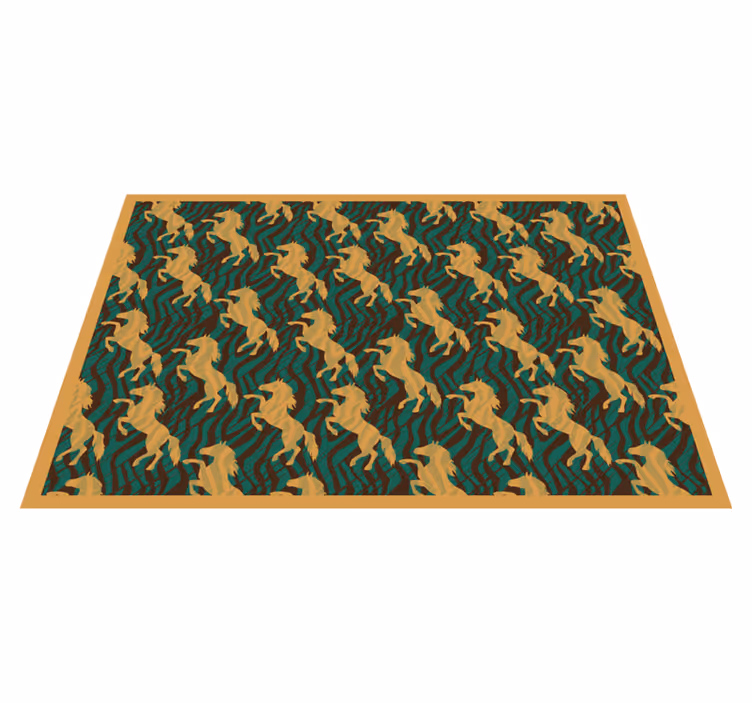 Naproane original cu model îndrăzneț de unicorni - TenStickers