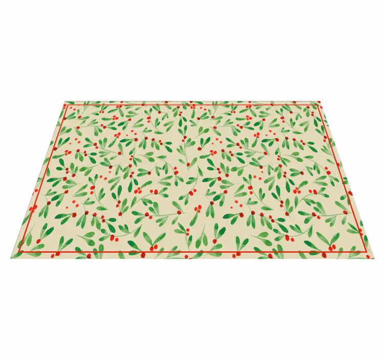 Naproane de Crăciun model de frunze festive - TenStickers