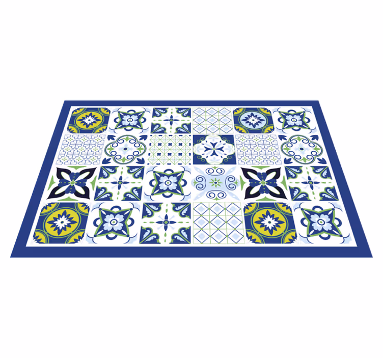 Naproane de textură compoziții geometrice vii - TenStickers