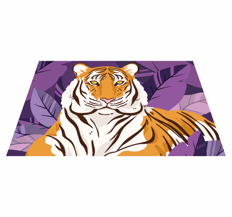 Naproane pentru copii portretul tigru majestic - TenStickers