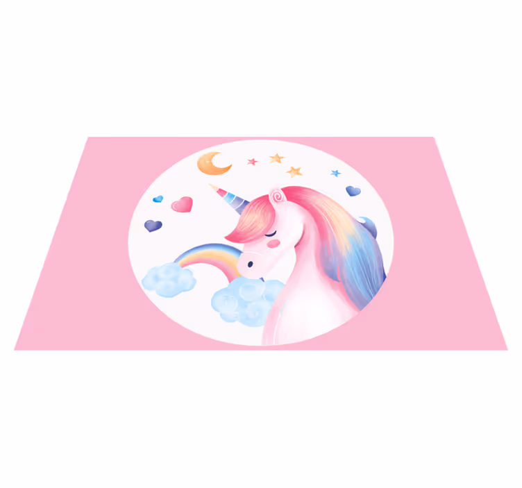 Unicorn curcubeu copii servetele - TenStickers