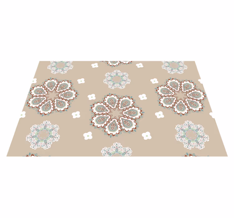 Naproane de textură cu modele florale elegante - TenStickers