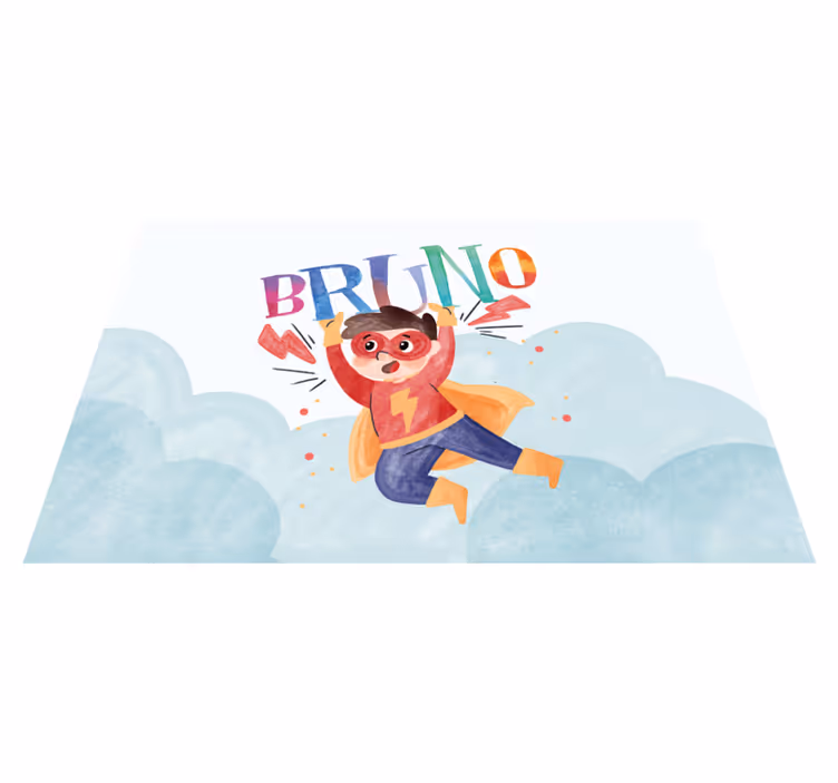 Naproane pentru copii Acuarelă super copil - TenStickers