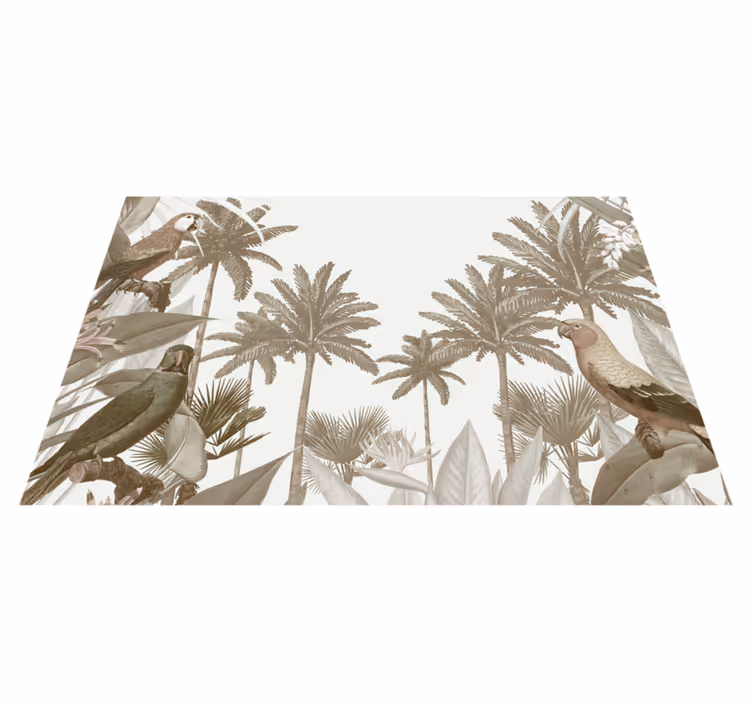 Naproane modern Fauna tropicală de epocă - TenStickers