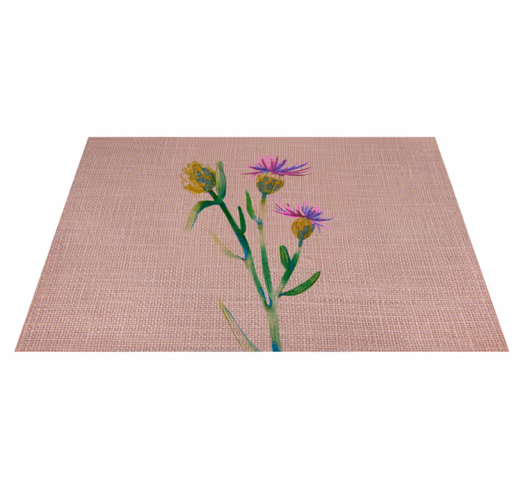 Naproane elegant tufiș împletit - TenStickers