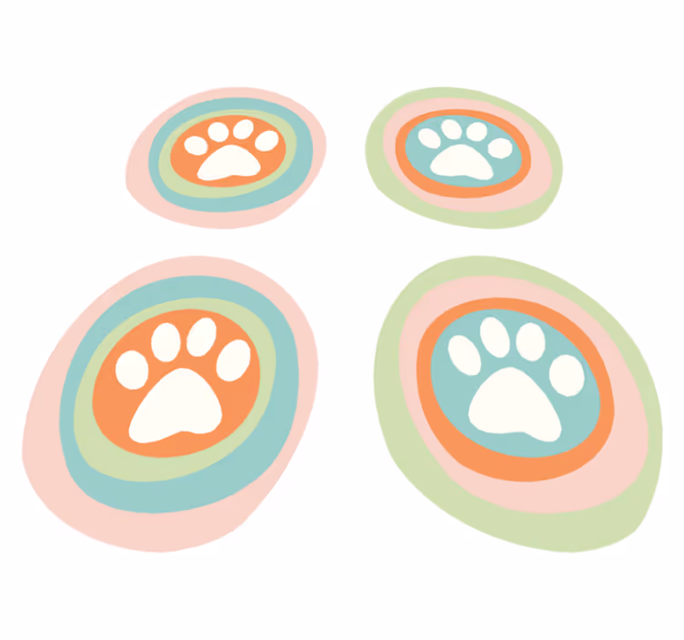 Naproane original castron pentru labute de animale - TenStickers