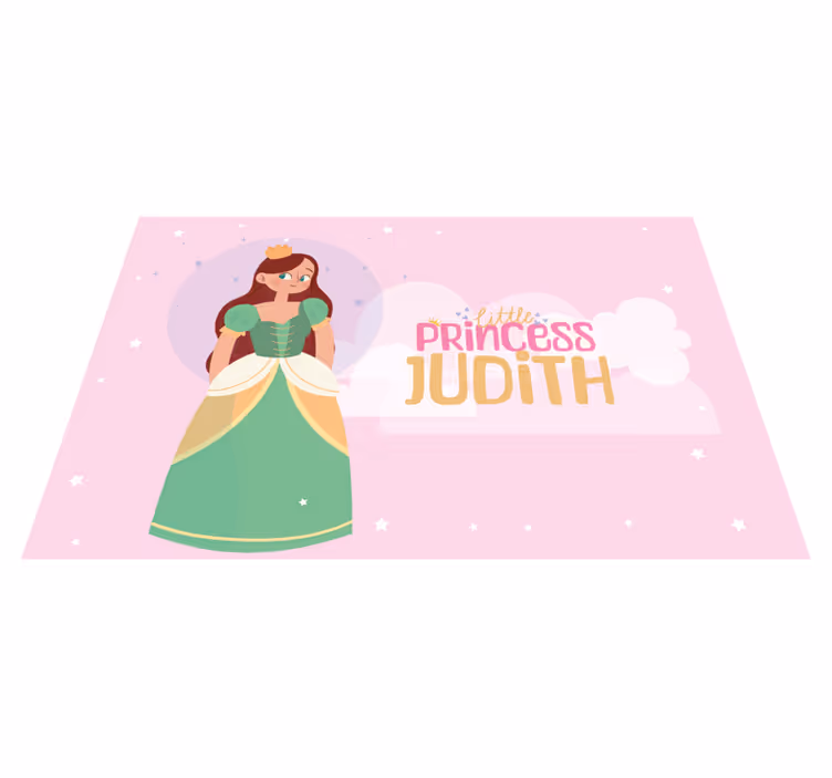 Naproane cu nume prințesa mică - TenStickers