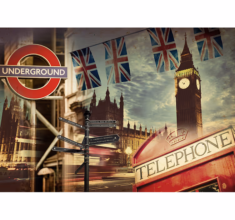 Simboluri ale murale din londra - TenStickers
