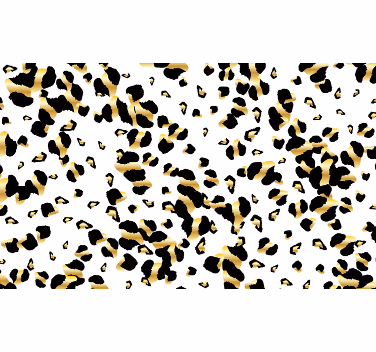 Fototapet african design piele de leopard - TenStickers