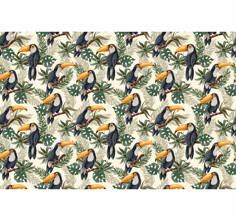 Tapet junglă pentru decorul natural - TenStickers