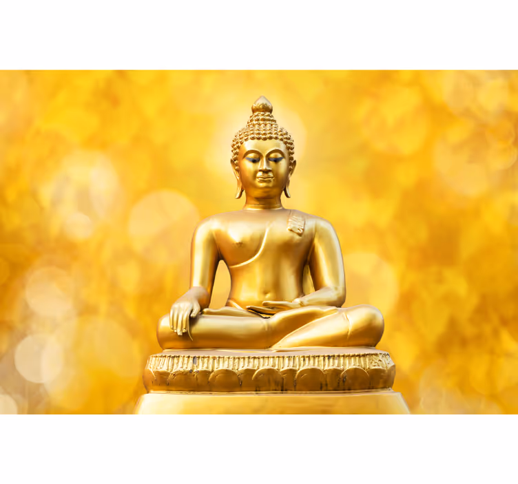 Fototapet buddha triptic buda - TenStickers