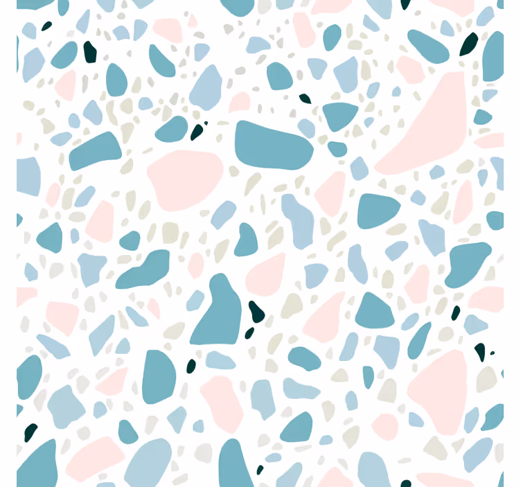 Fototapet baie model mozaic terrazzo - TenStickers
