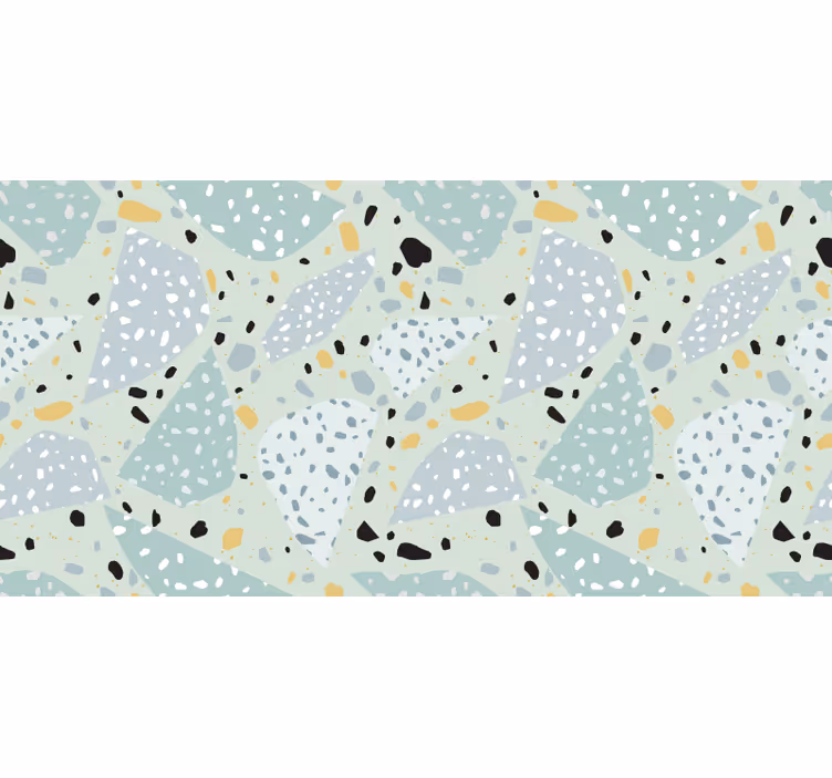 Fototapet baie terrazzo geometric - TenStickers
