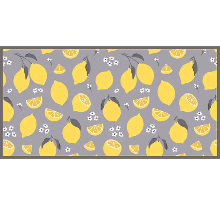 Fototapet bucătărie limonadă tropicală - TenStickers