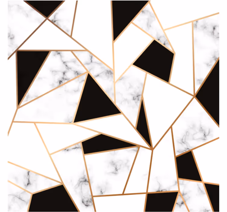 Fototapet bucătărie textură elegantă alb-negru - TenStickers